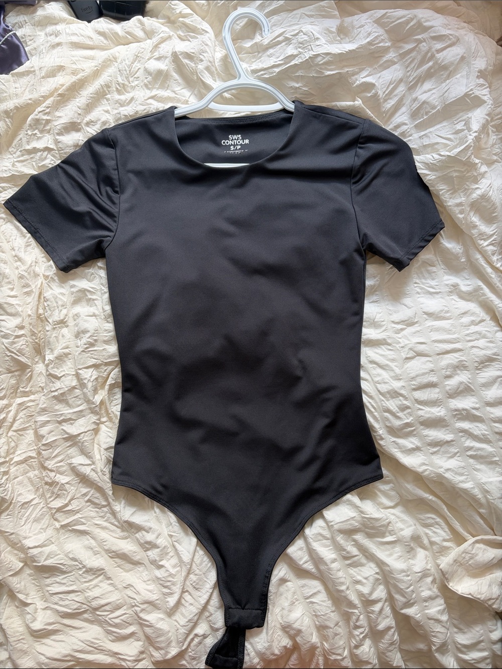 Contoured Grey Bodysuit Tee - SW3 Contour